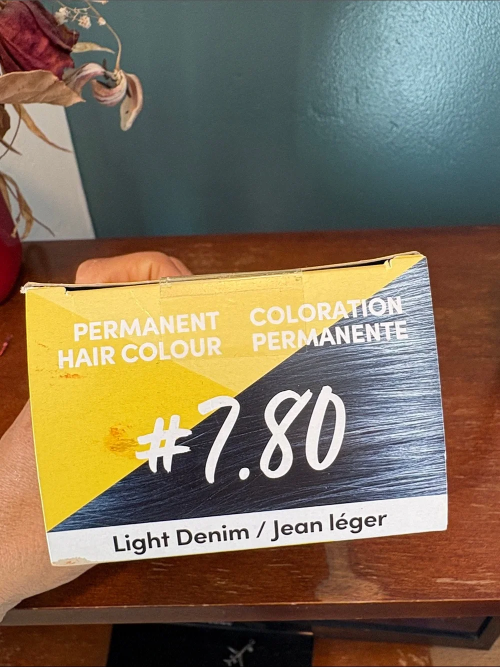 OIAMIGA Permanent Hair Colour #7.80 Light Denim - Blue